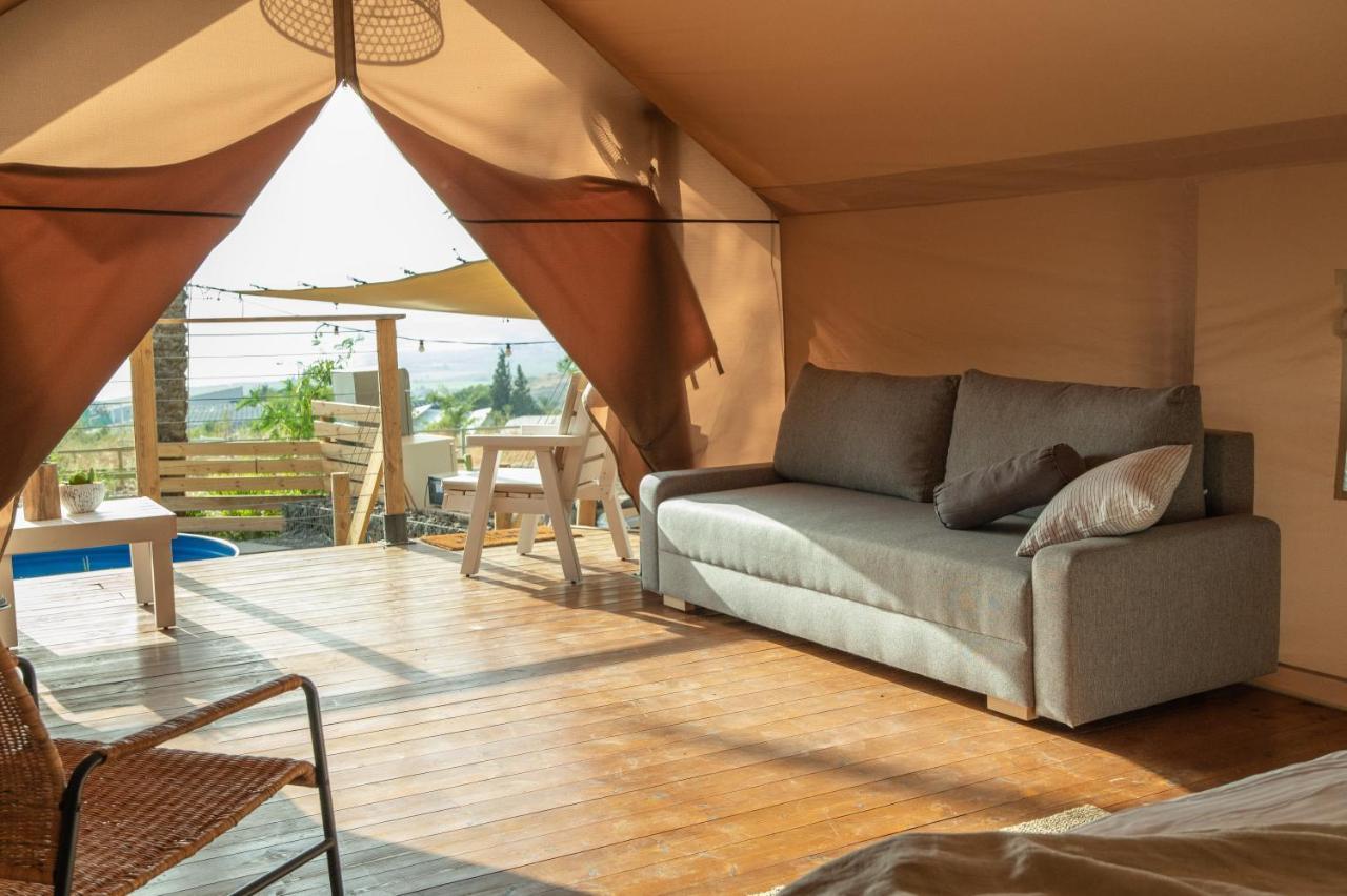 Sky Glamping Boutique Hotel Ramot Bagian luar foto