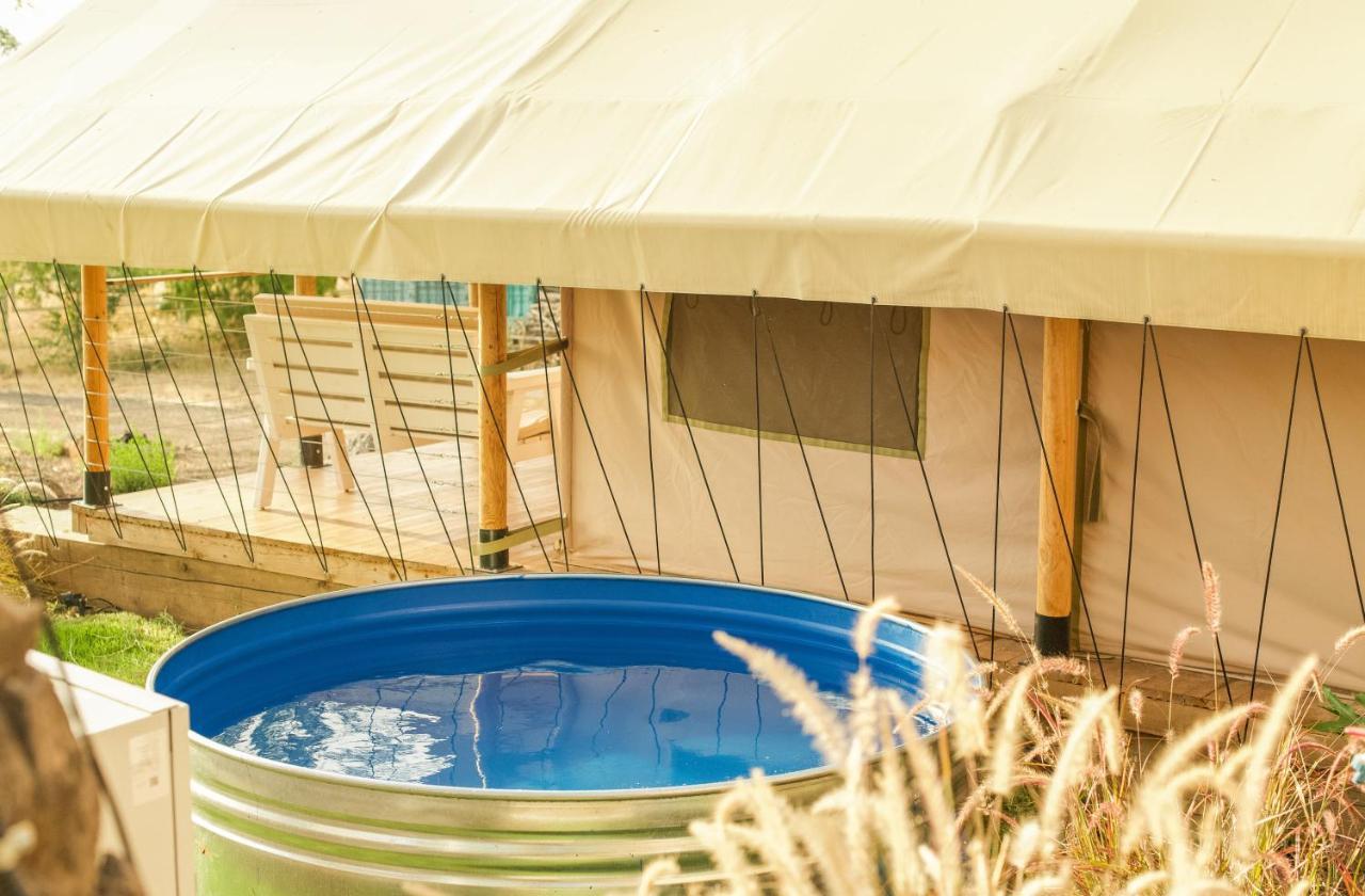 Sky Glamping Boutique Hotel Ramot Bagian luar foto